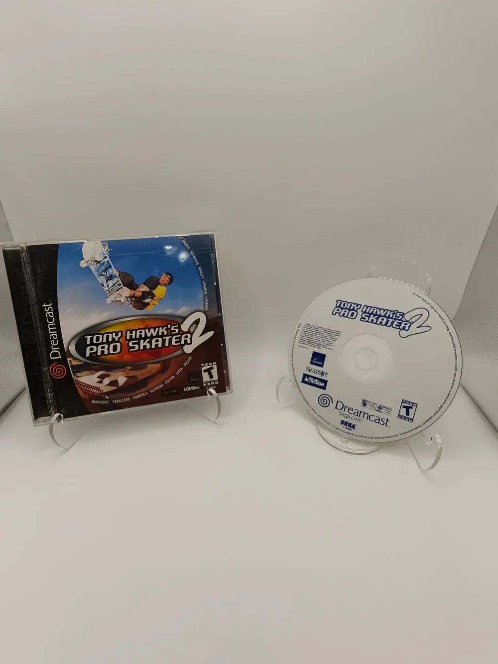 Tony Hawk's Pro Skater 2 Sega Dreamcast Case/Disc untested